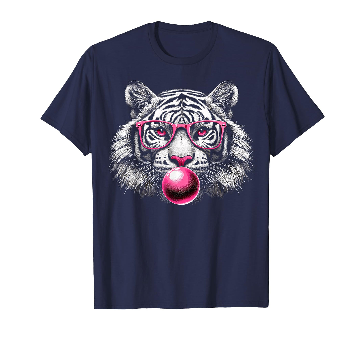 Tiger Face Wild Animal Cute Tiger T-Shirt