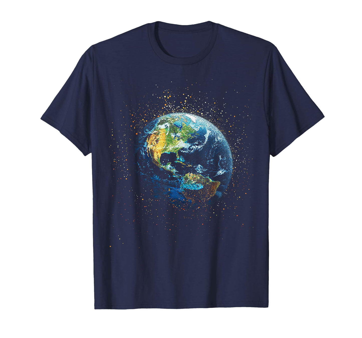 Earth Pointillism T-Shirt
