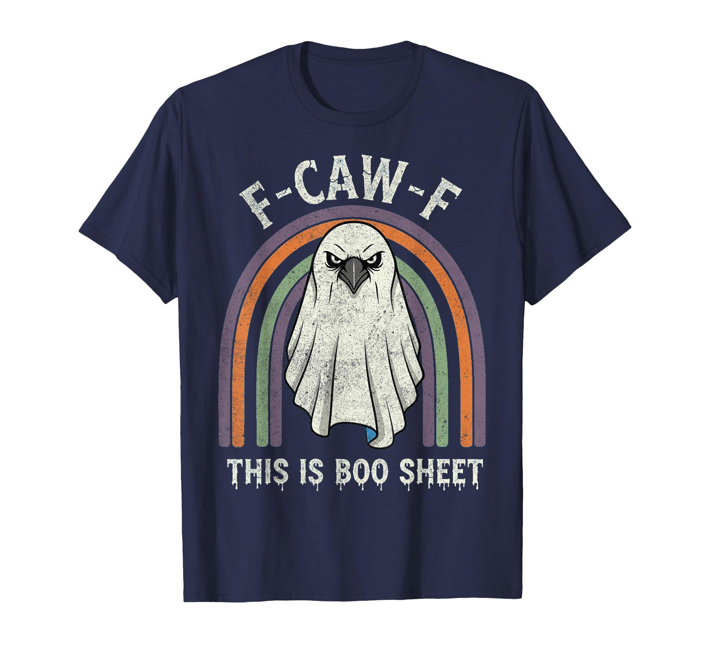 F-Caw-F This is Boo Sheet Ghost Halloween Costume Funny T-Shirt