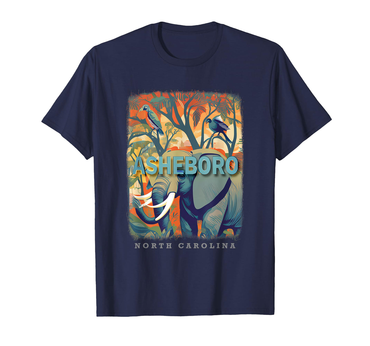 Asheboro North Carolina NC Zoological Wonders SD216 T-Shirt