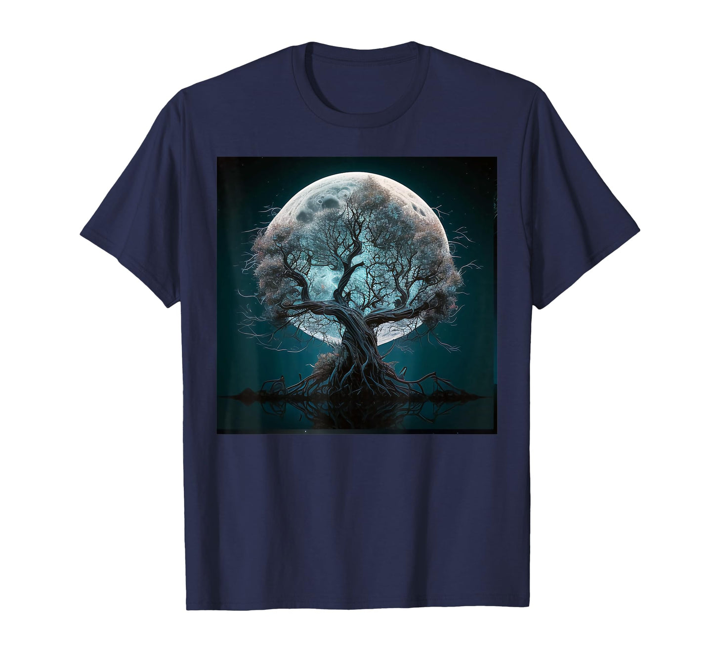 Yoga Meditation Celtic Gifts for Spiritual People Tree of Life Symbol Celtic Tree Yggdrasil Unisex Adult T-Shirt Black Small