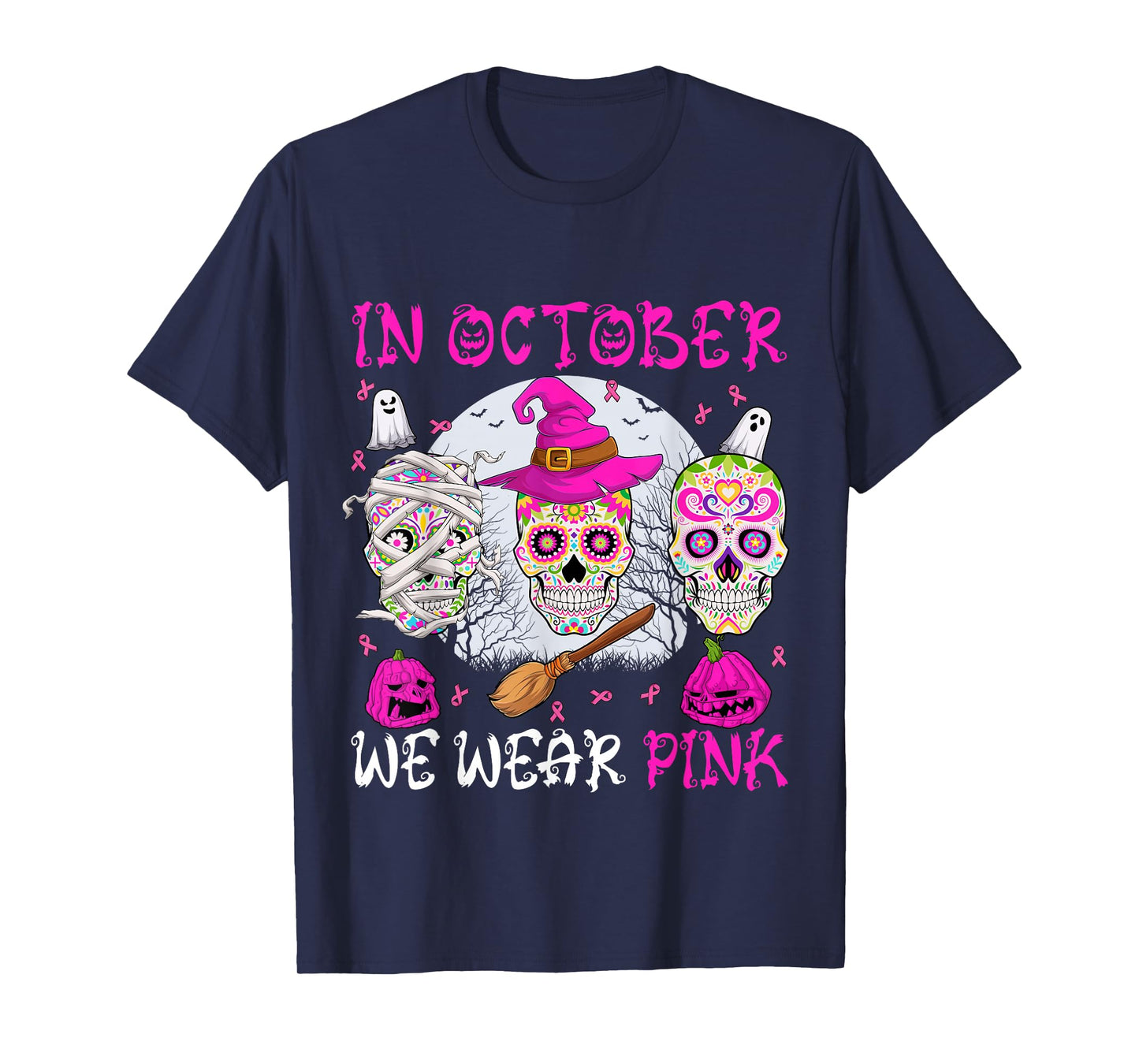 In October We Wear Pink T-Shirt