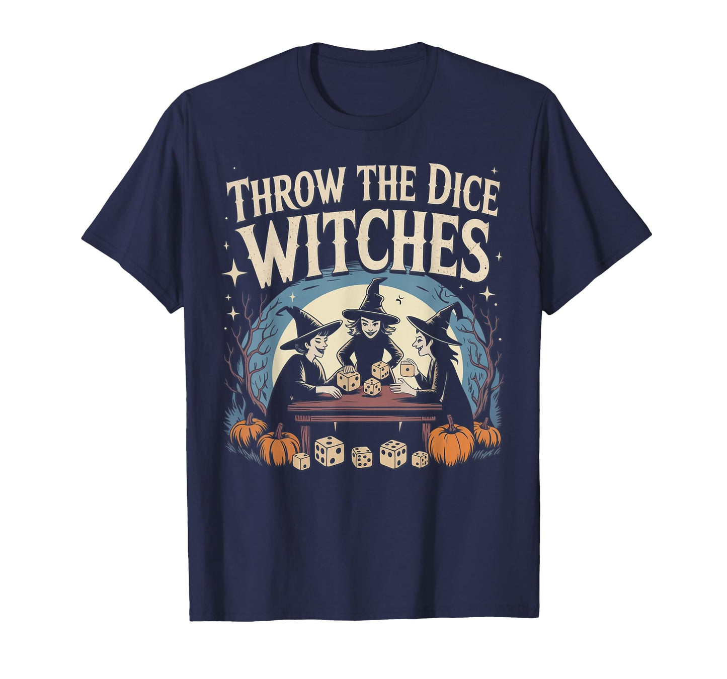 Throw The Dice Witches Bunco Party T-Shirt