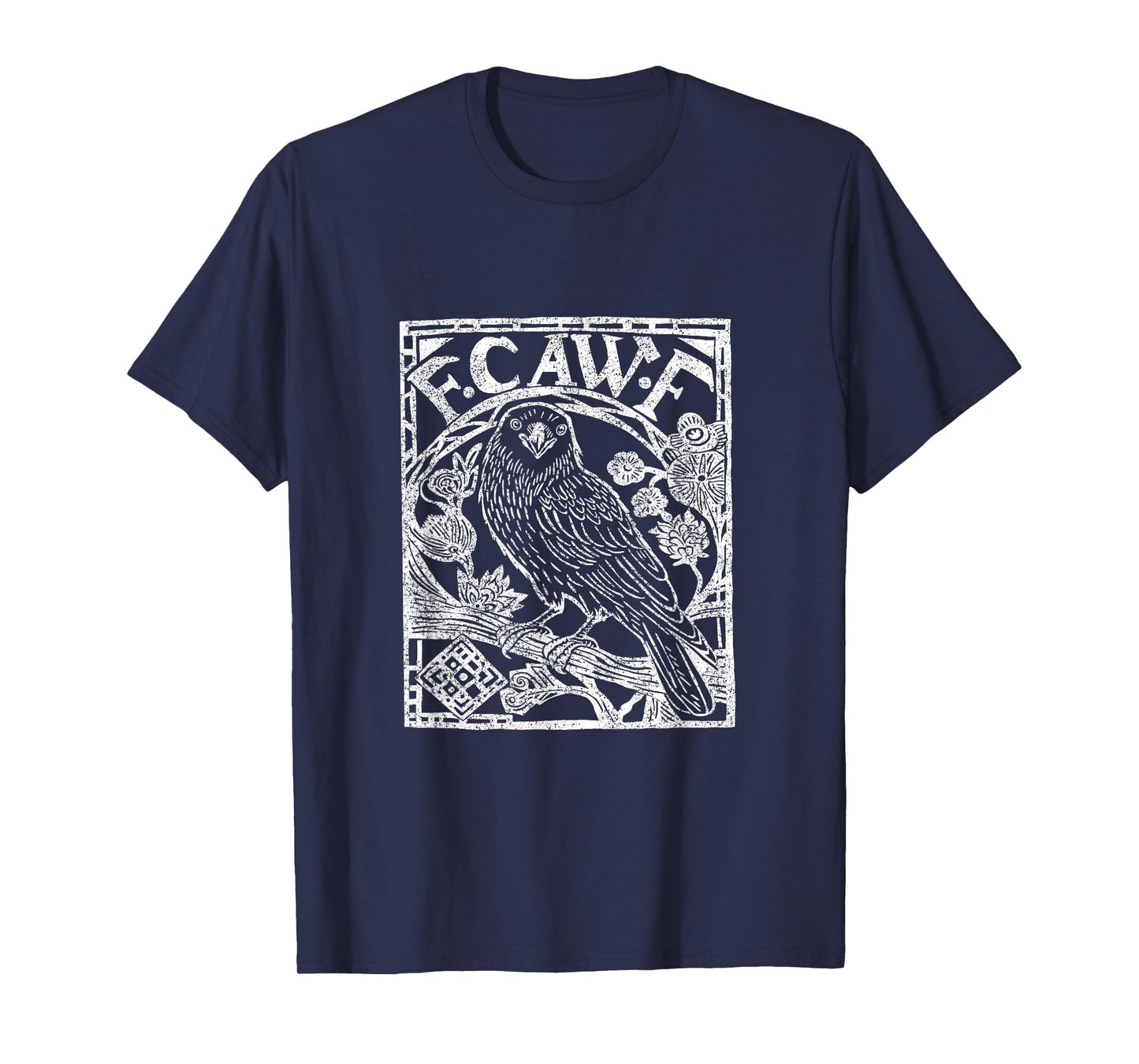 Crow Raven F CAW F T-Shirt