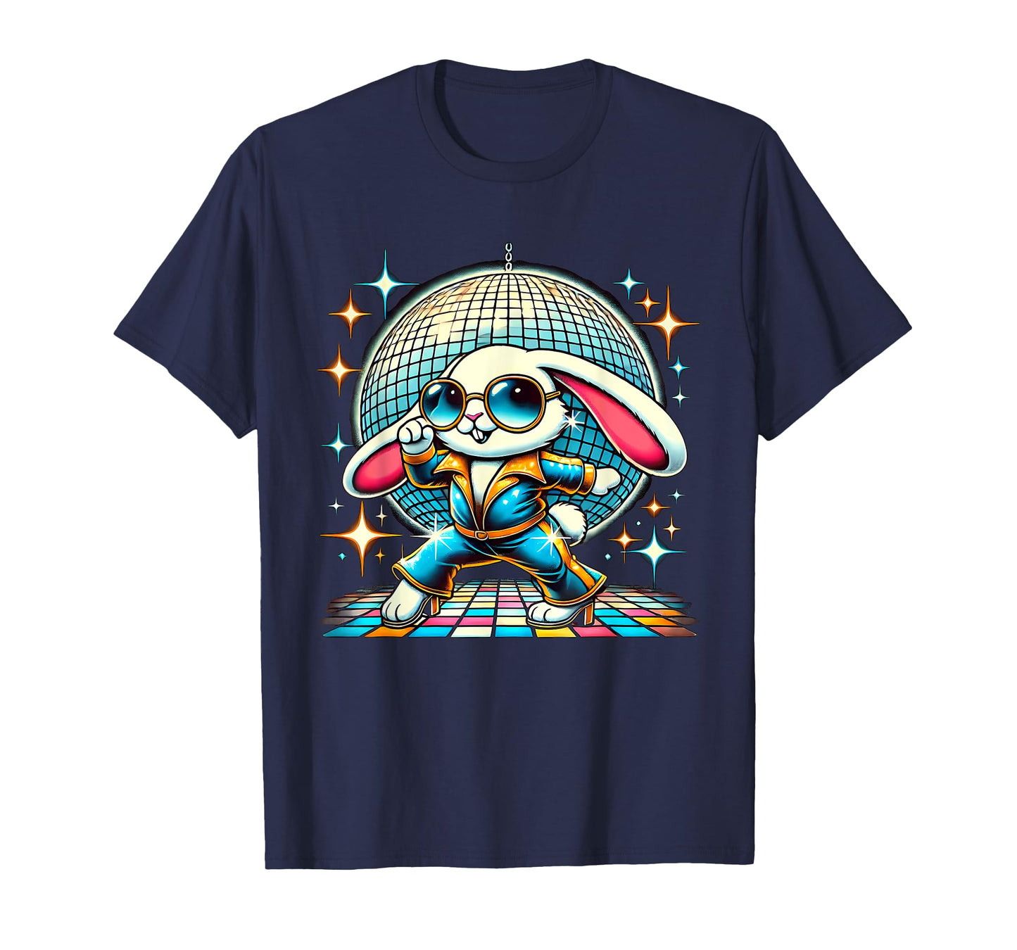 Aesthetic Bunny Disco T-Shirt