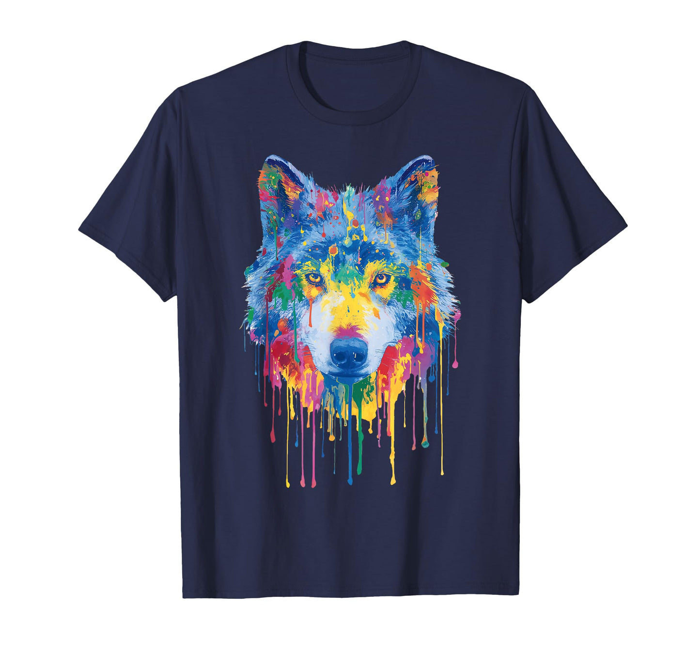 Wolf Wolves Art Graphic T-Shirt