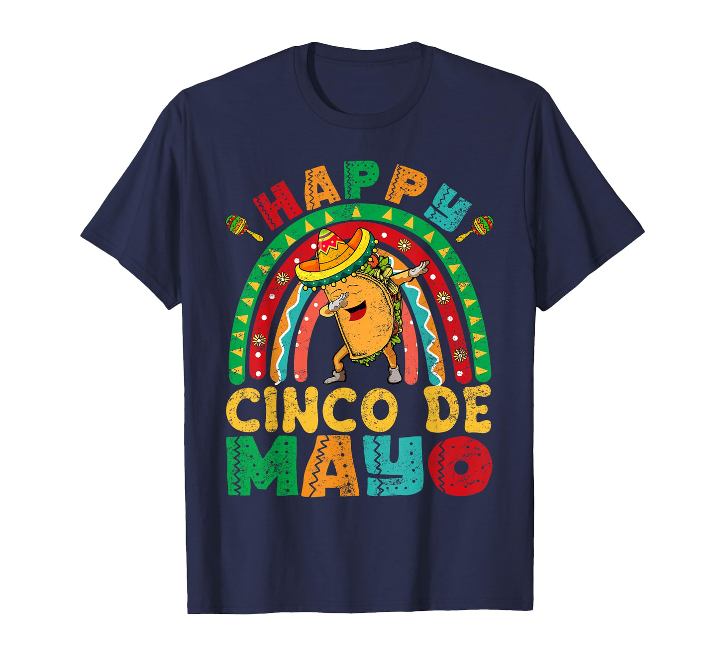 Womens Happy Cinco De Mayo Mexican Fiesta 5 De Mayo Mexico T-Shirt