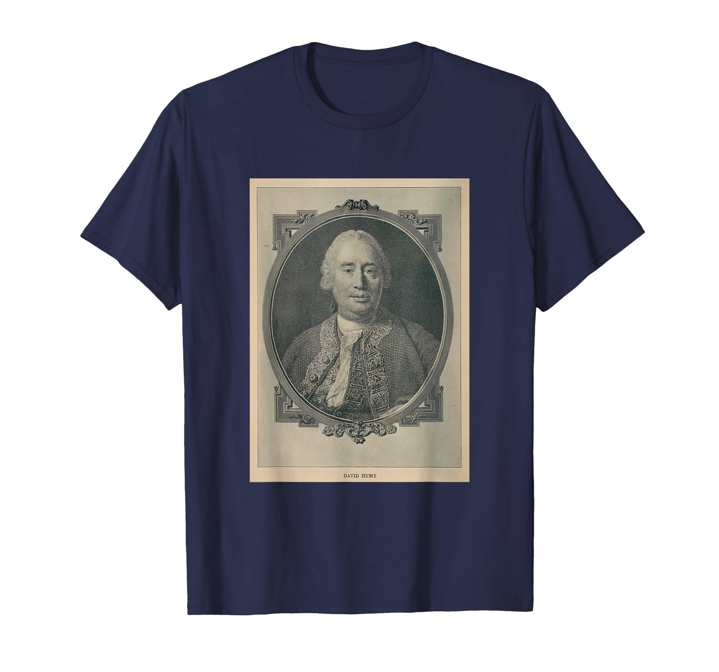 Old David Hume Illustrative Portrait T-Shirt