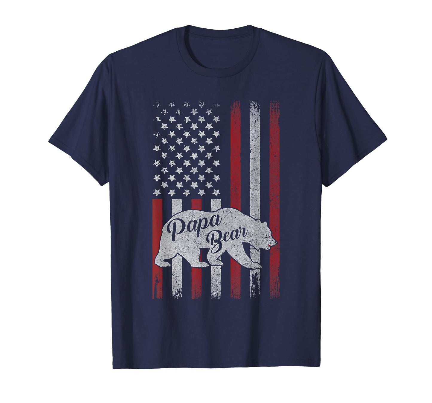 Papa Bear Best Dad TShirt Fathers Day Father Pop Gifts T-Shirt