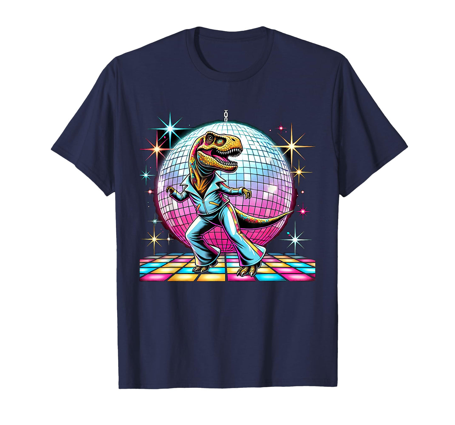 Aesthetic T-Rex Disco T-Shirt