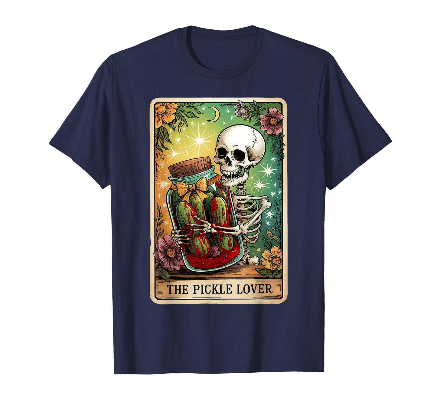 The Pickle Lover Tarot Card T-Shirt