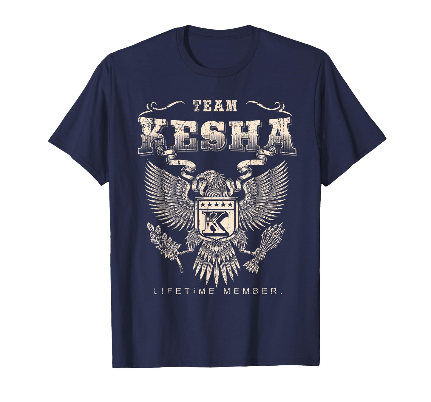 Team Kesha Lifetime Member - Kesha Name T-Shirt