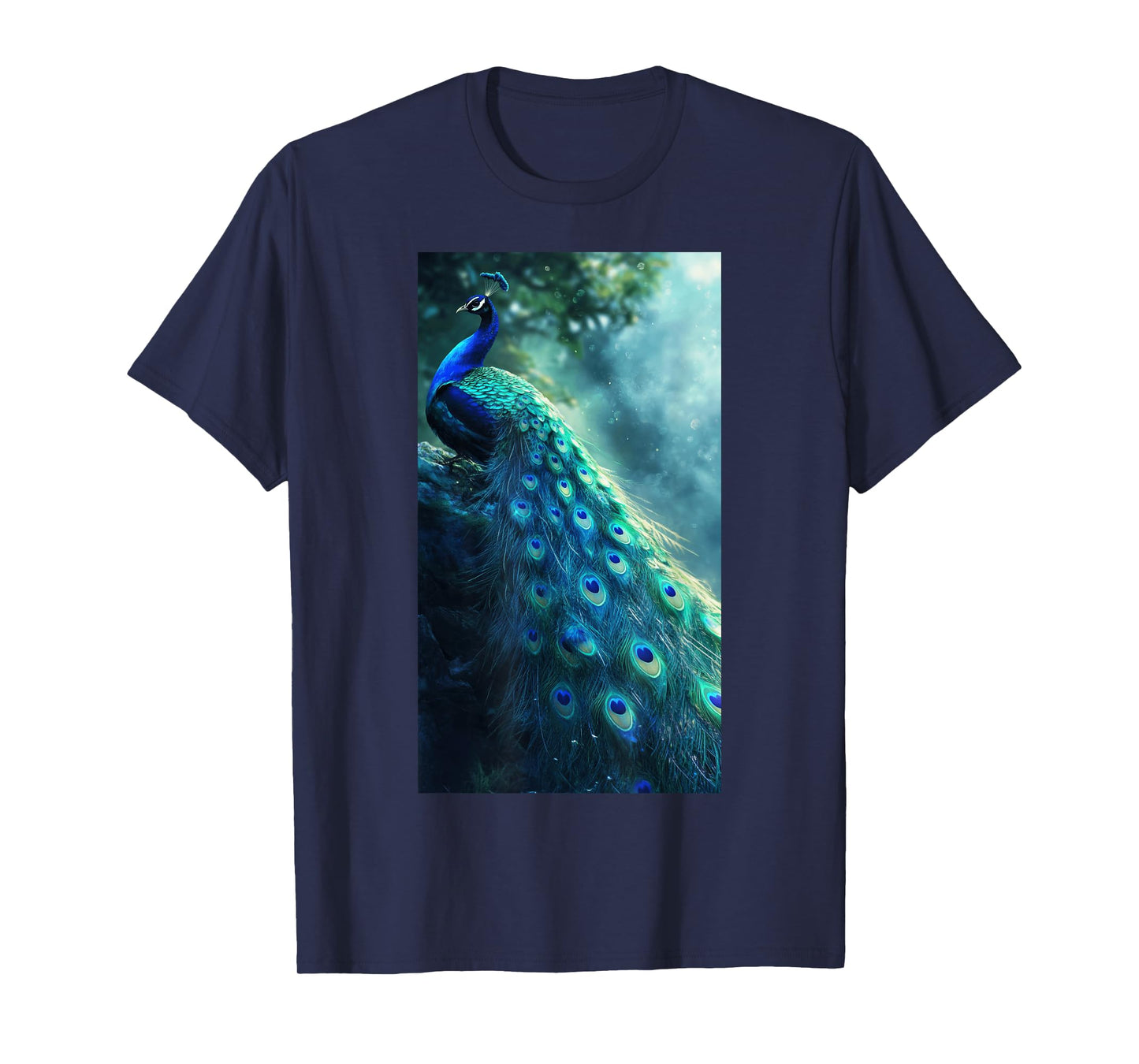 Peacocks Tail Peacock Colorful feathers Colors T-Shirt