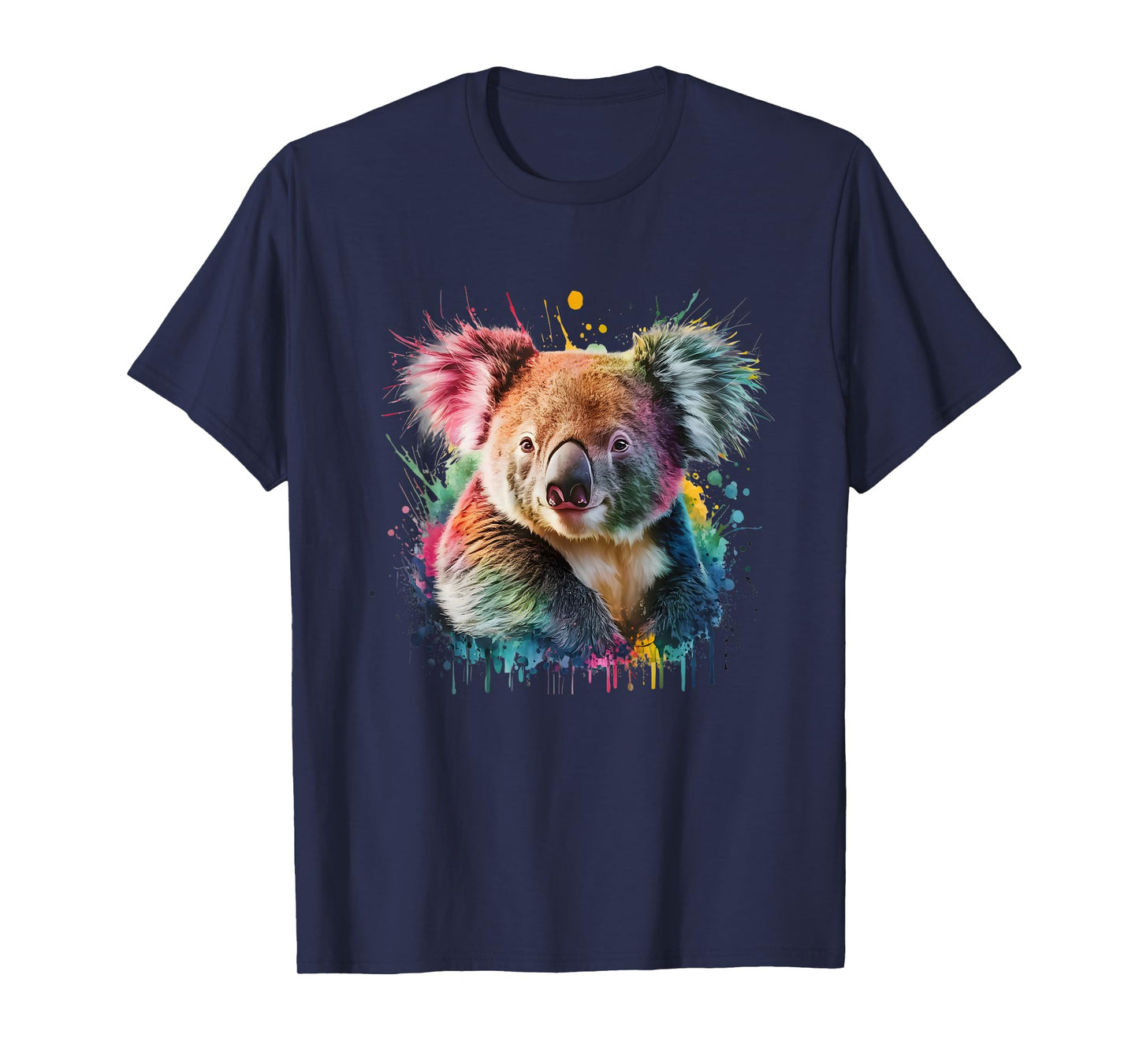 Koala Bear Men Woman Colorful Watercolor Koala Bear T-Shirt