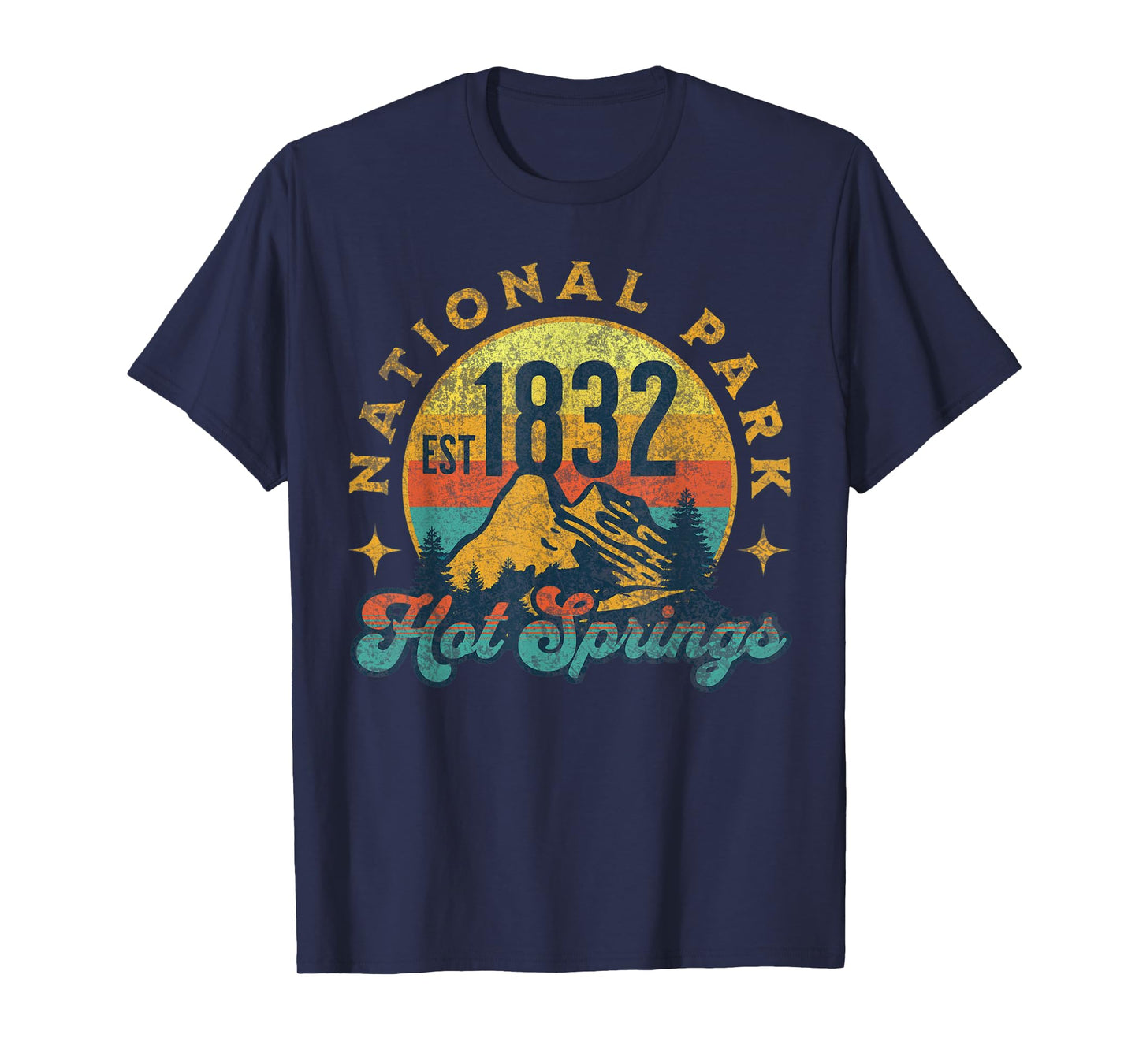 Hot Springs Arkansas Nature Mountains Hiking Outdoors T-Shirt