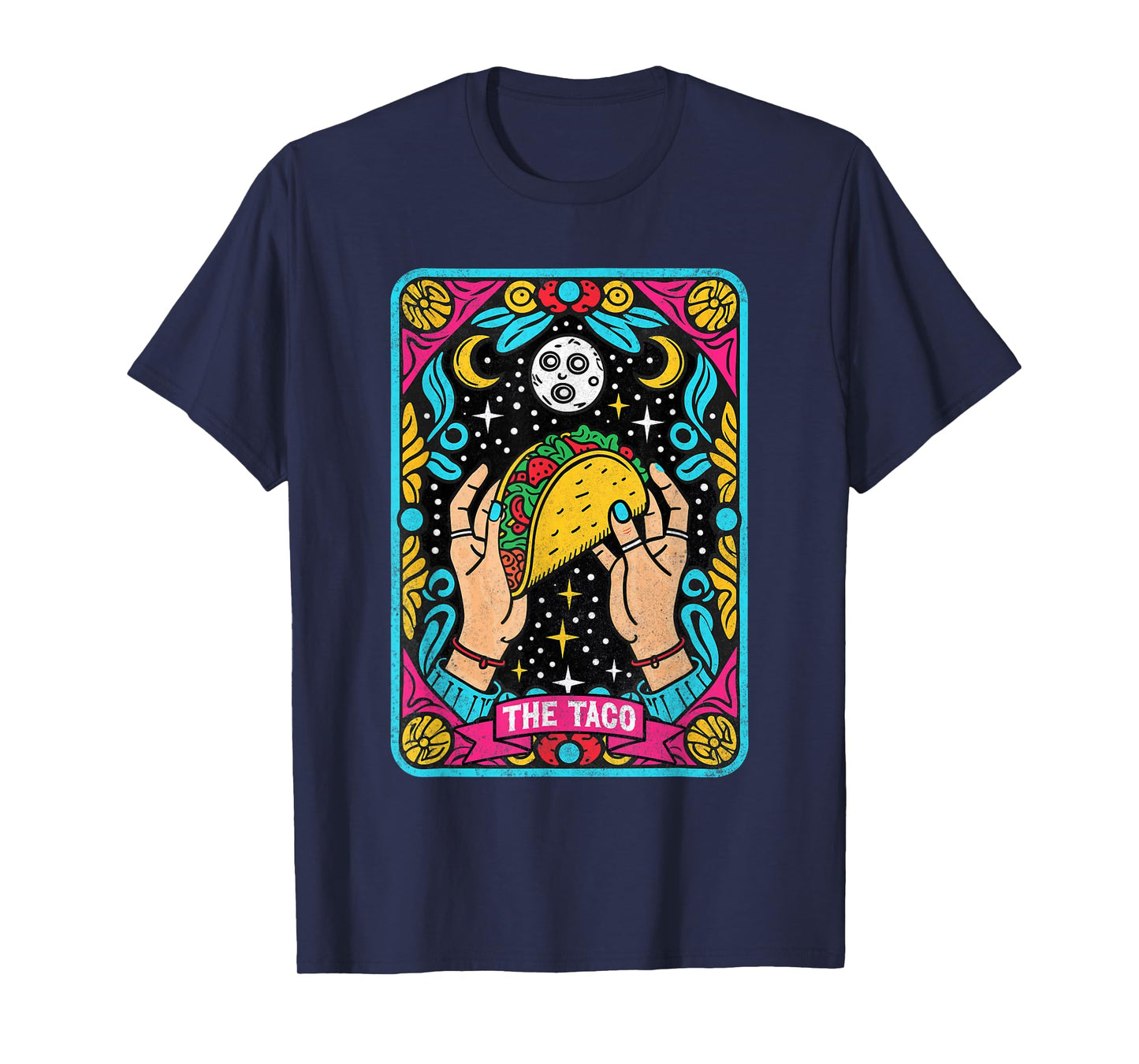 Funny Taco Tarot Card Shirt Mexican Food Lover Tarot Reader T-Shirt