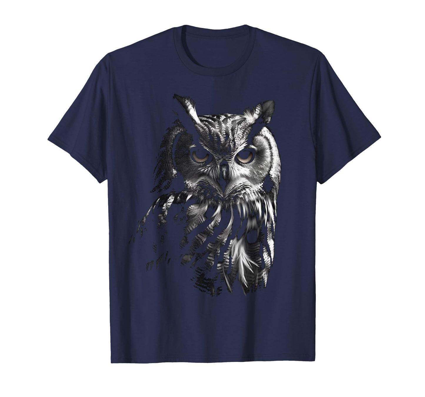Owl Artwork - Bird Art Animal Owl T-Shirt