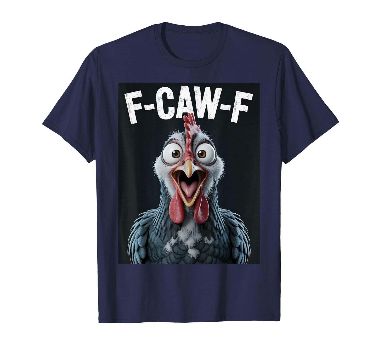 Funny Halloween F-Caw-F Chicken T-Shirt