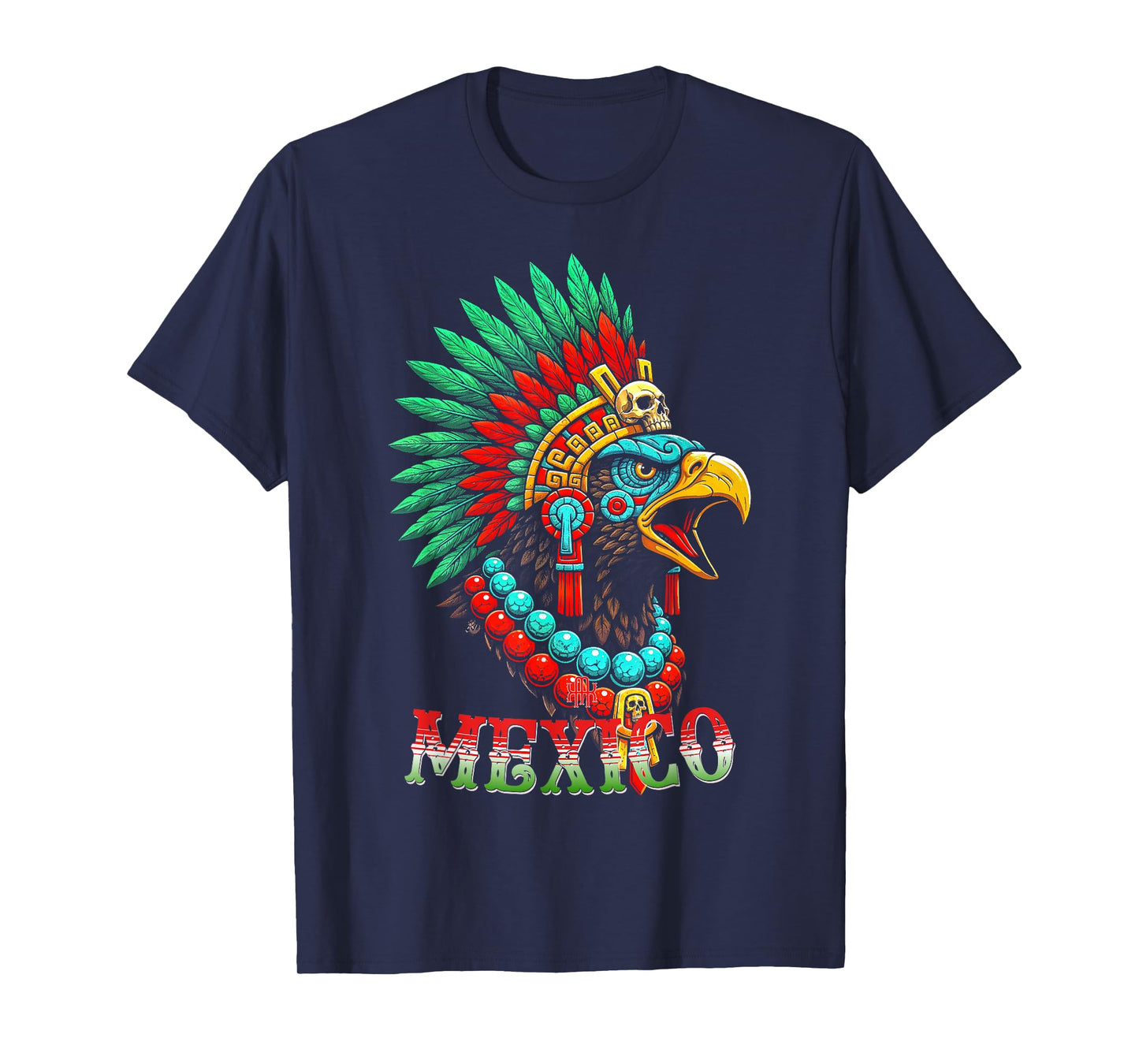 Aztec Warrior Jaguar, Aztec Culture Mayan Indigenous T-Shirt