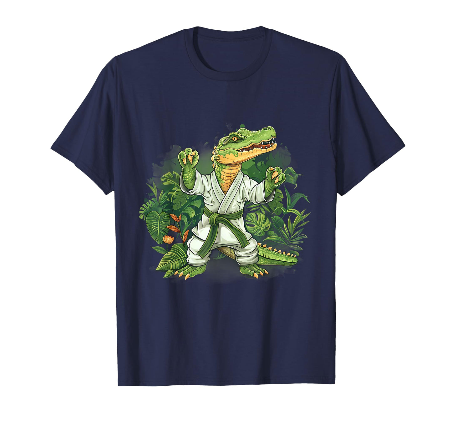Judo Crocodile Nature Kickboxing Taekwondo Martial Arts T-Shirt