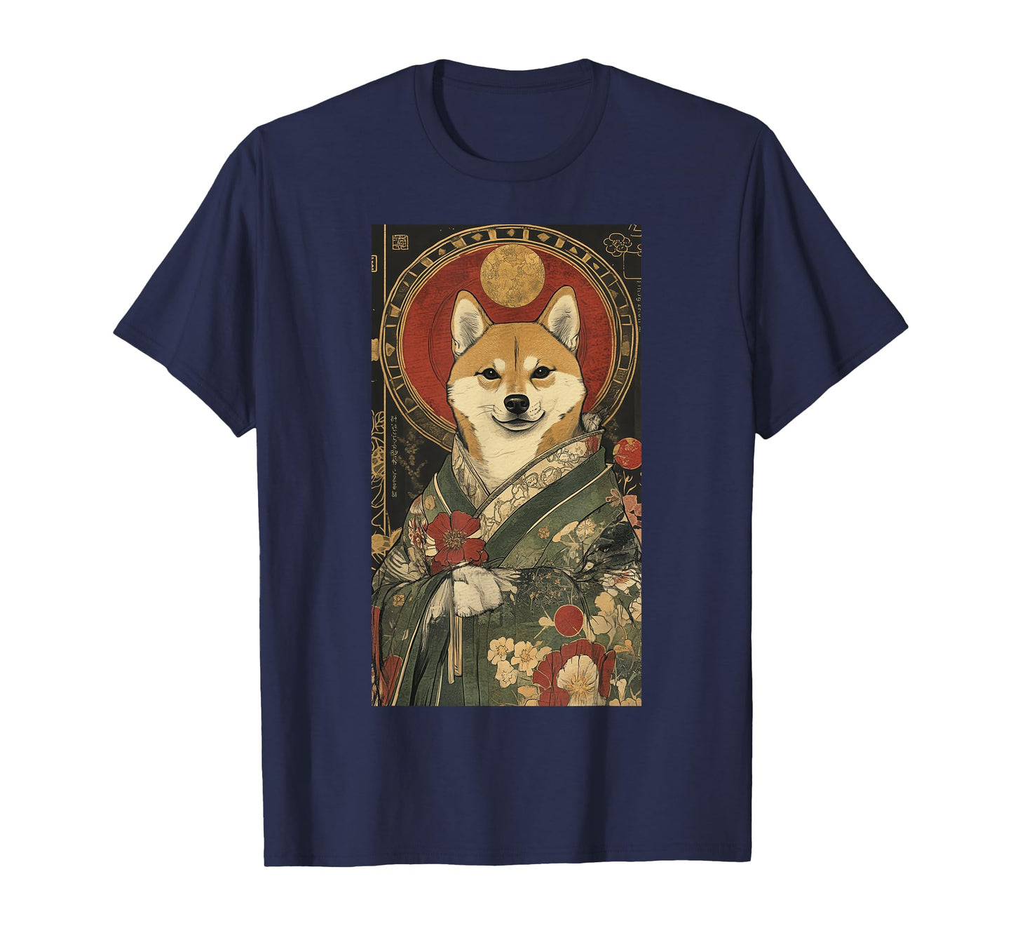 Shiba Inu Tarot Card Shiba Inu Japanese art T-Shirt