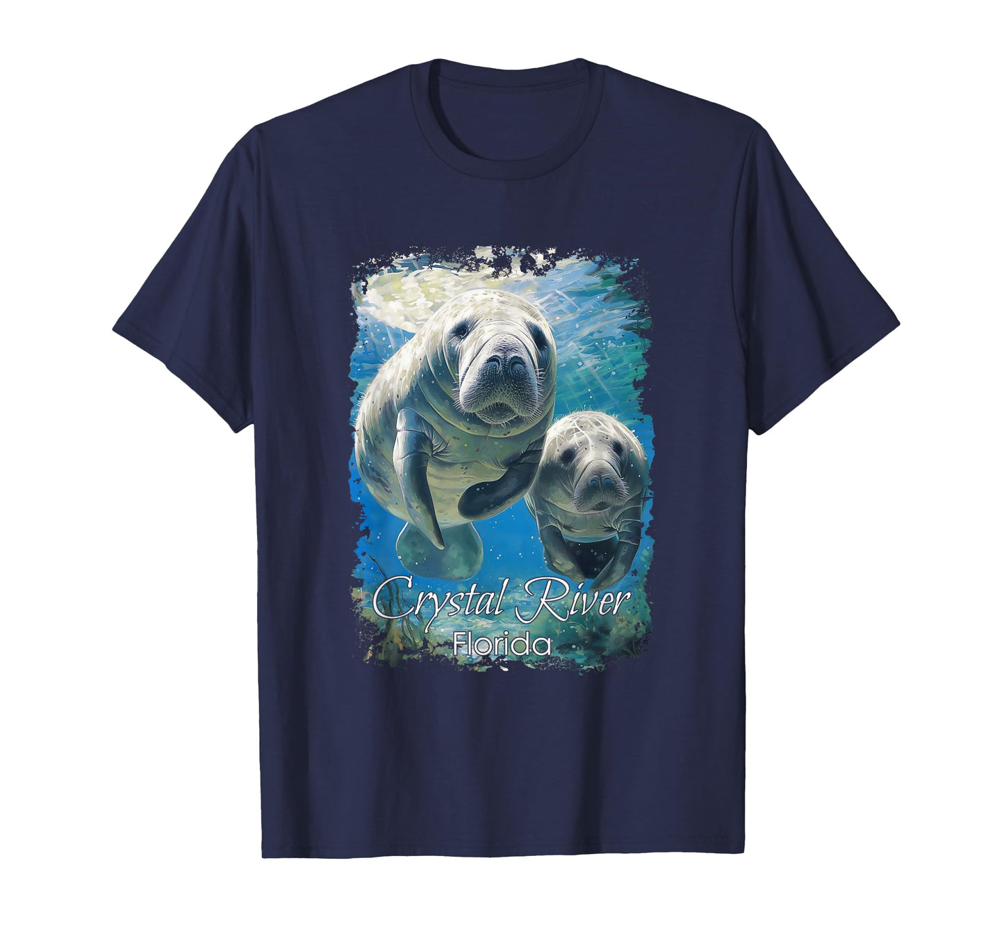 Crystal River Florida Love The Manatees T-Shirt