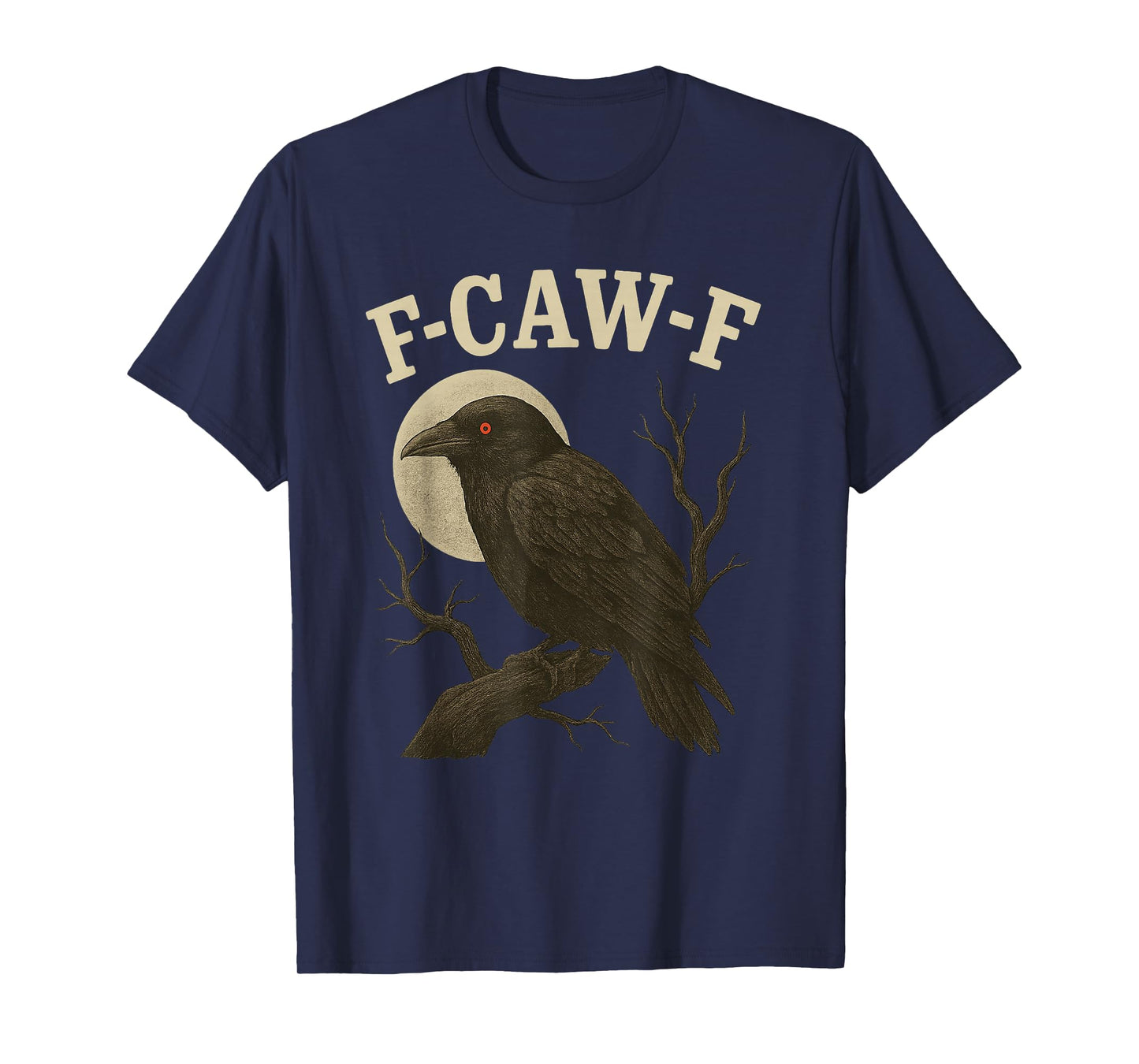 F-CAW-F Raven Crow Vintage Outlaw T-Shirt