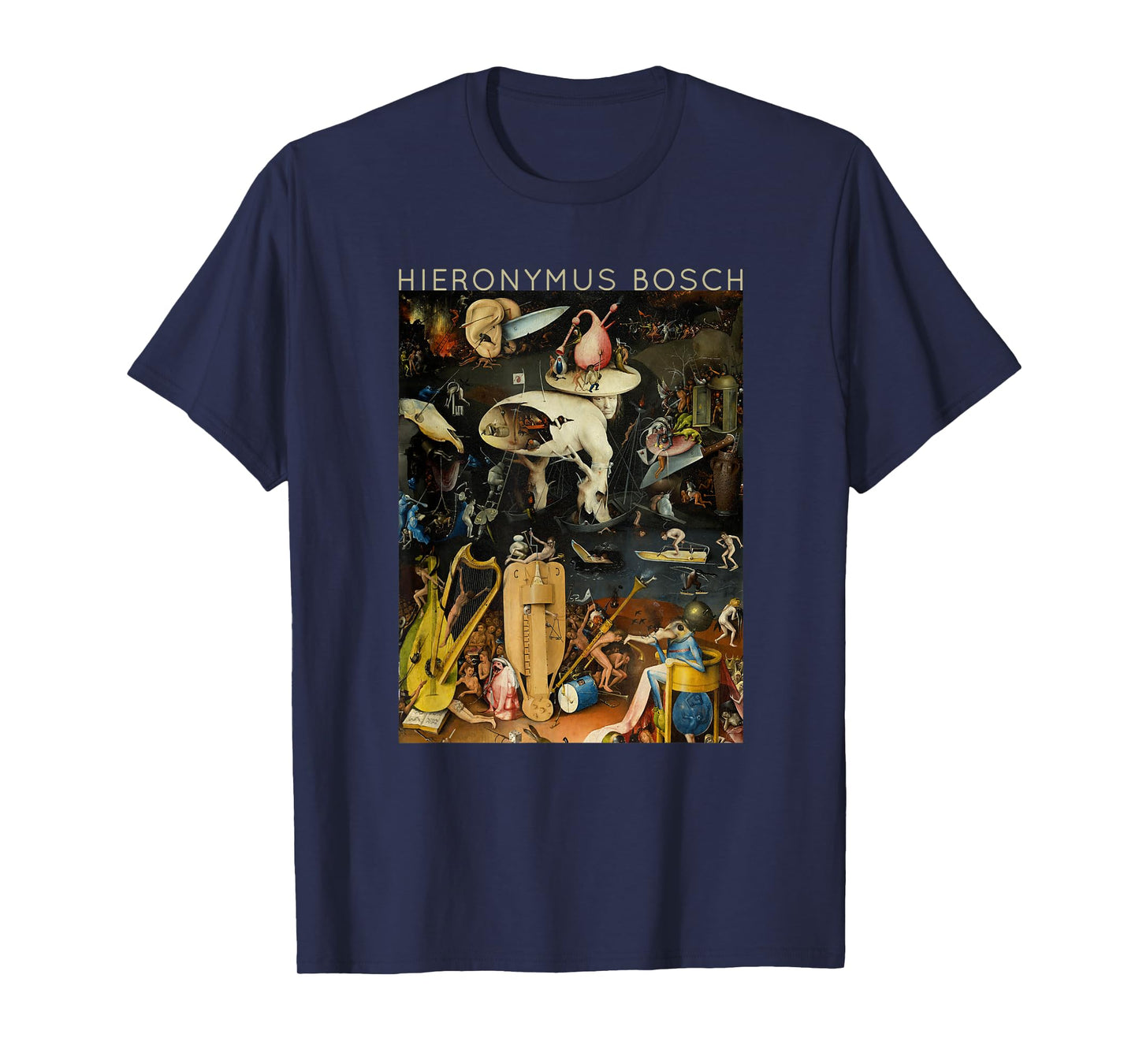 Hieronymus Bosch The Garden of Earthly Delights for Artists T-Shirt