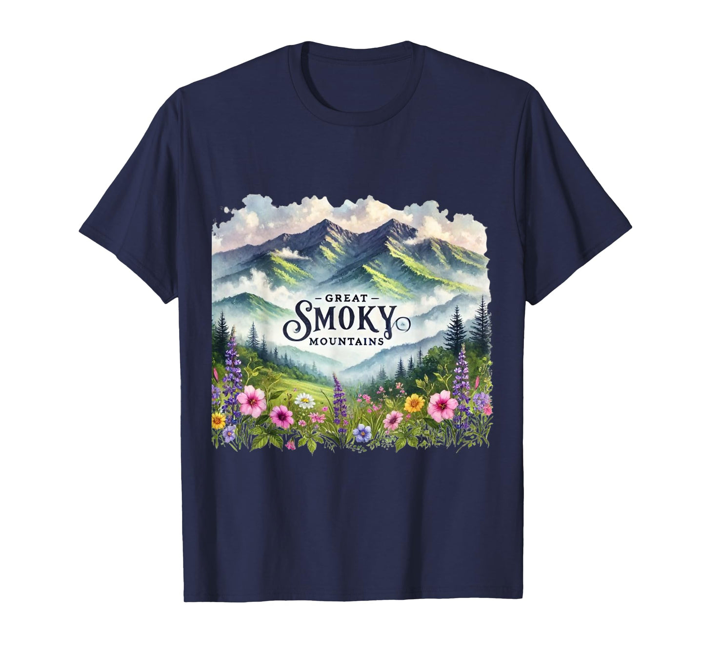 Great Smoky Mountains Spring T-Shirt
