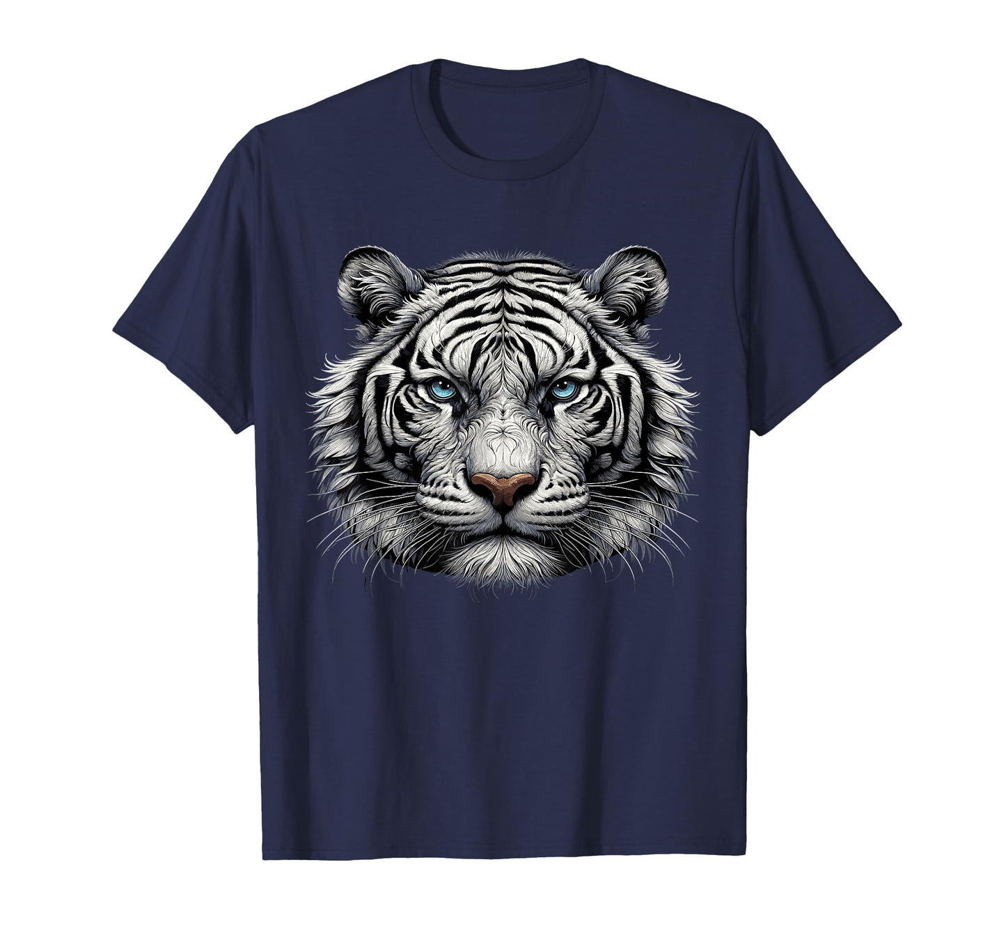 White Bengal Tiger Animal T-Shirt