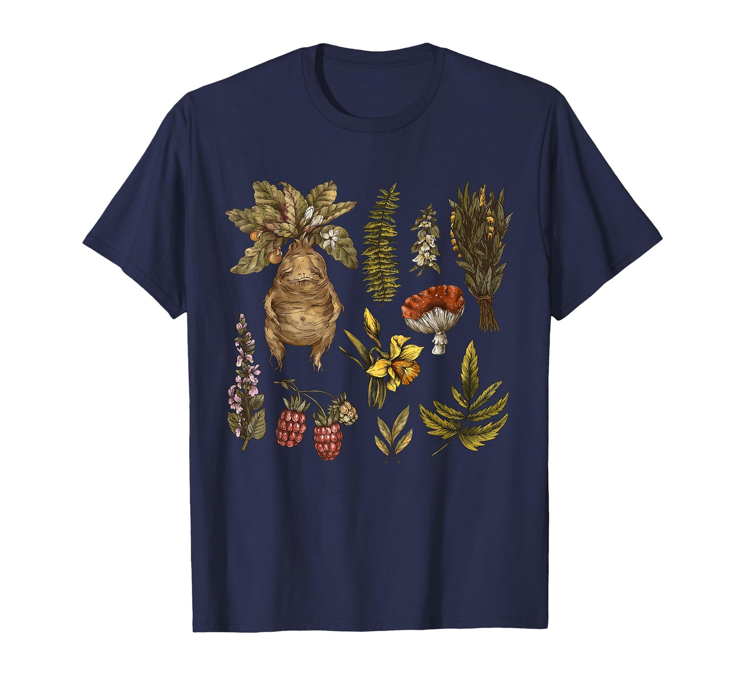 Herbalist Remedies Herbalism Mandrake T-Shirt