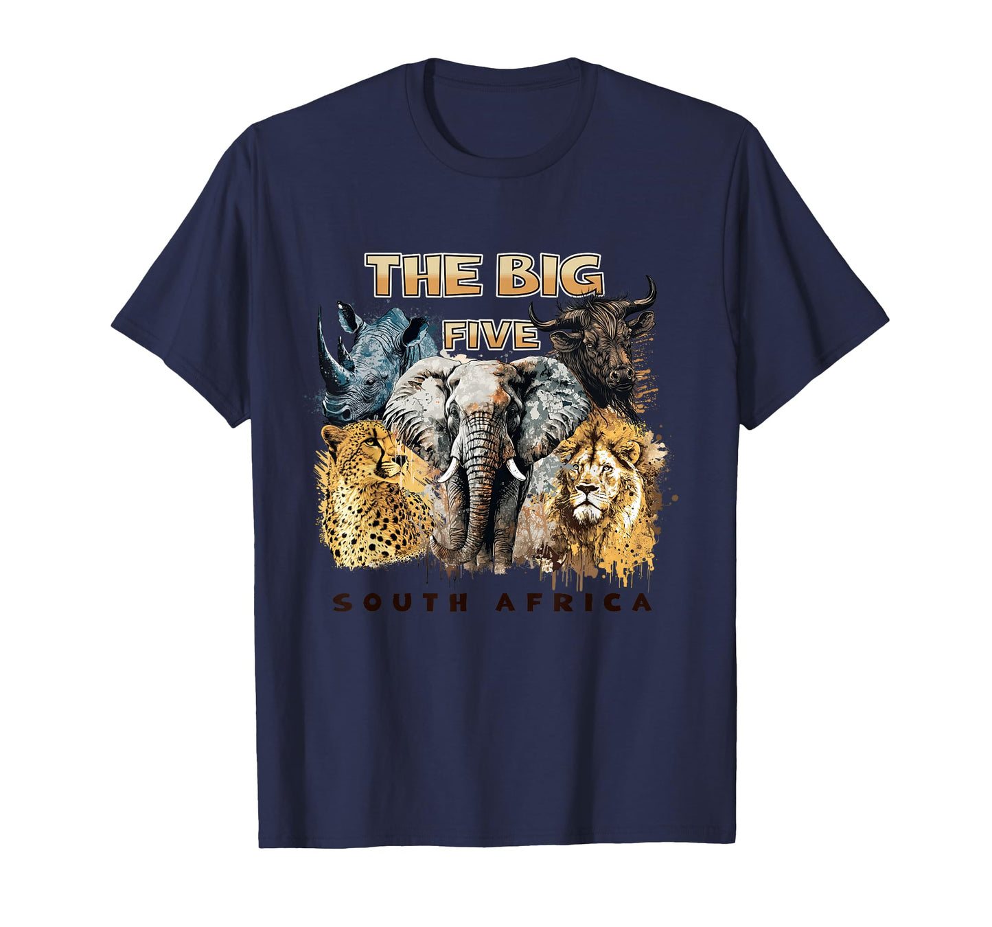 The big five South Africa South African animals T-Shirt