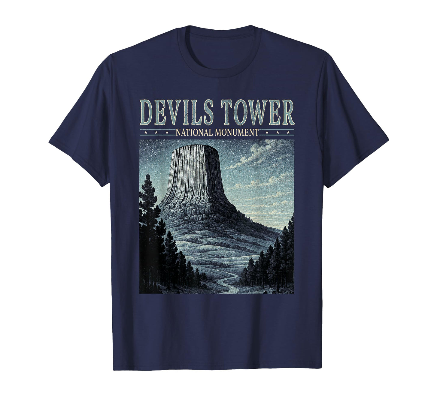 Devils Tower National Monument Traveling Nature Exploring T-Shirt