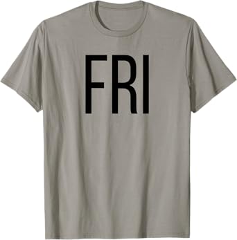 Friday T-Shirt Days of the Week T-Shirts, Costume, Shark Set T-Shirt
