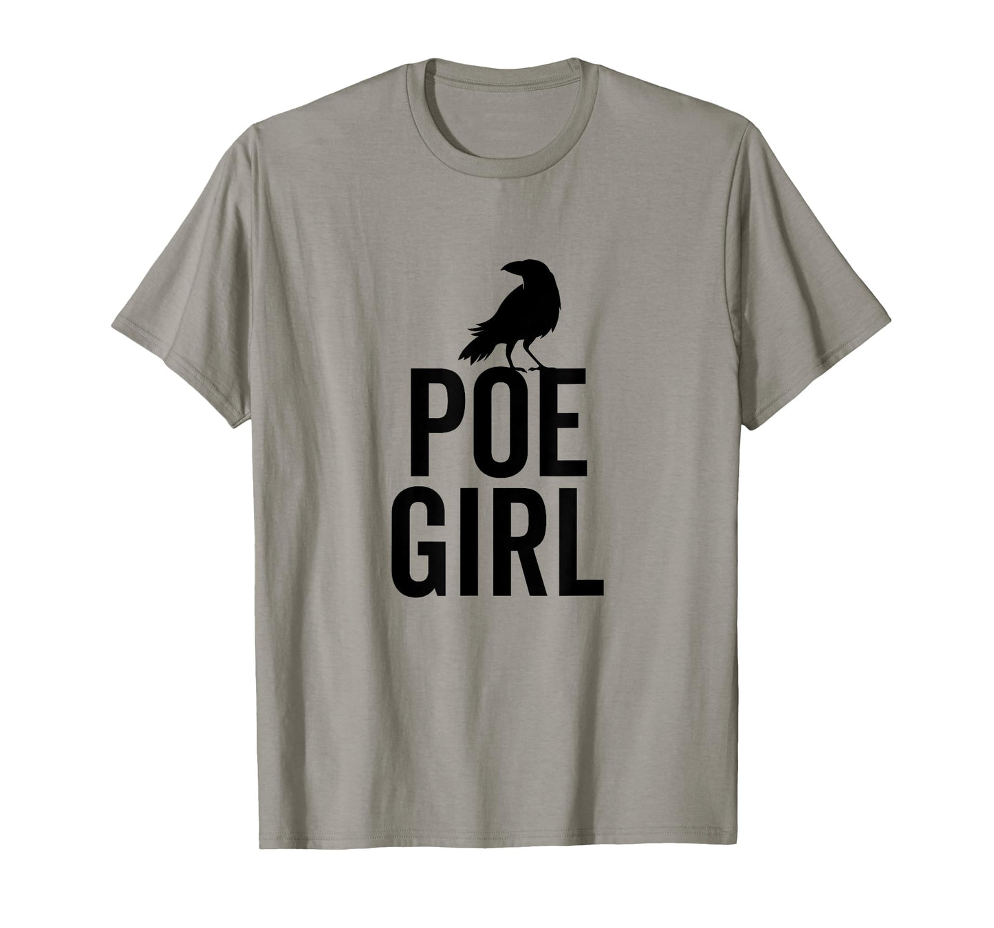 Edgar Allan Poe Funny Poe Girl Hipster Bookworm Book Nerd T-Shirt