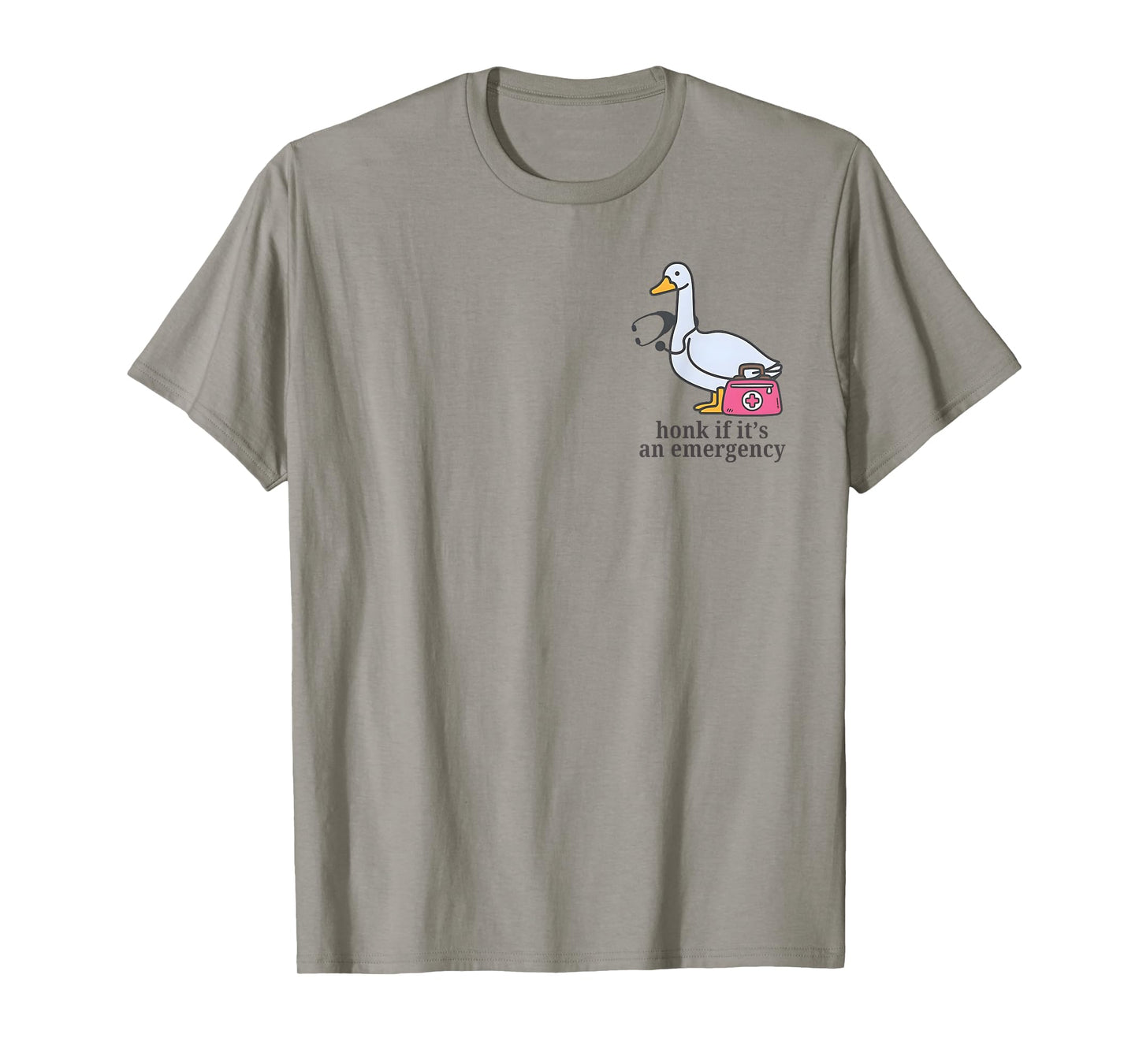 Registered Goose Nurse, Honk If It's An Emergency T-Shirt