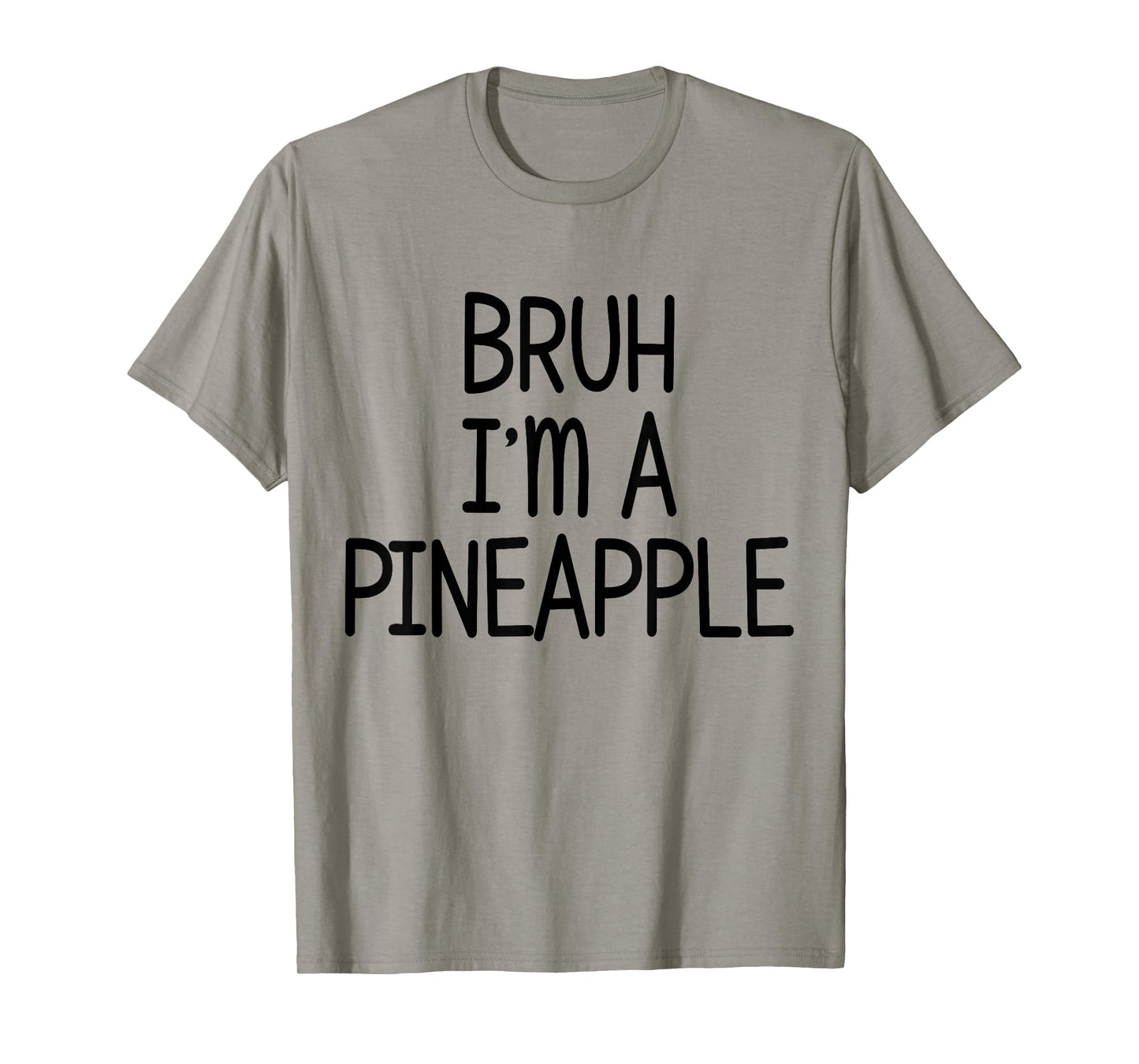Pretend I'm A Pineapple Funny Lazy Halloween Costume Party T-Shirt