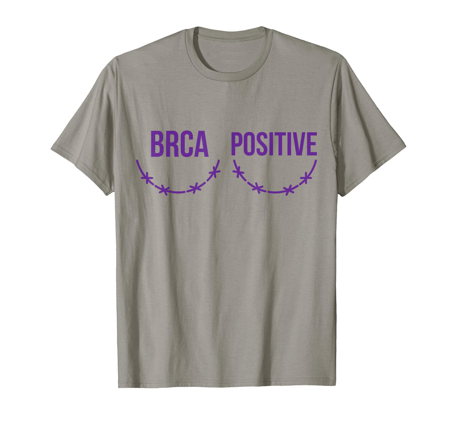 BRCA Positive Survivor Scar Breast Cancer Awareness T-Shirt