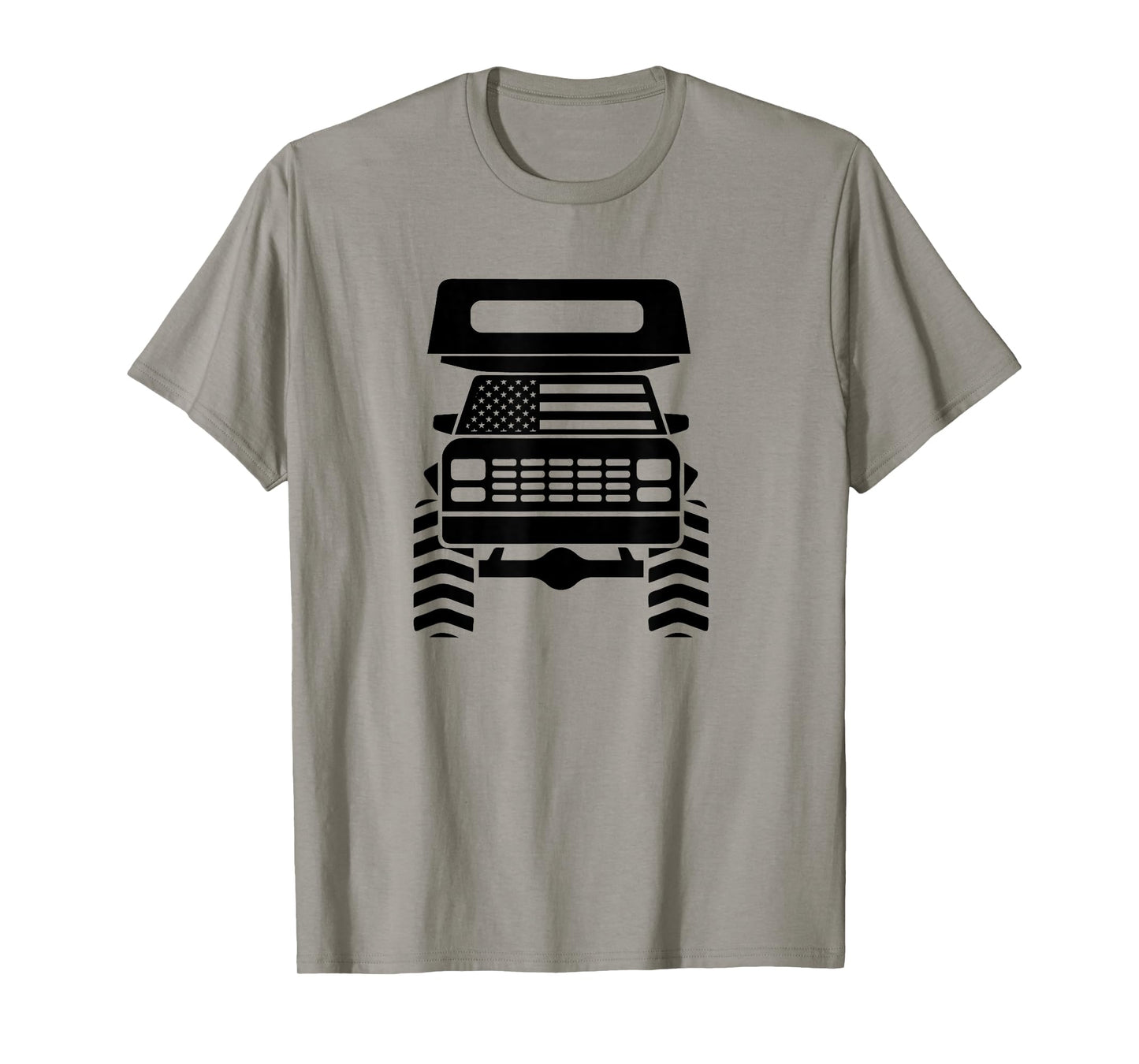 Truck Camper Slide-in Cabover Pickup Flatbed Camper RV T-Shirt