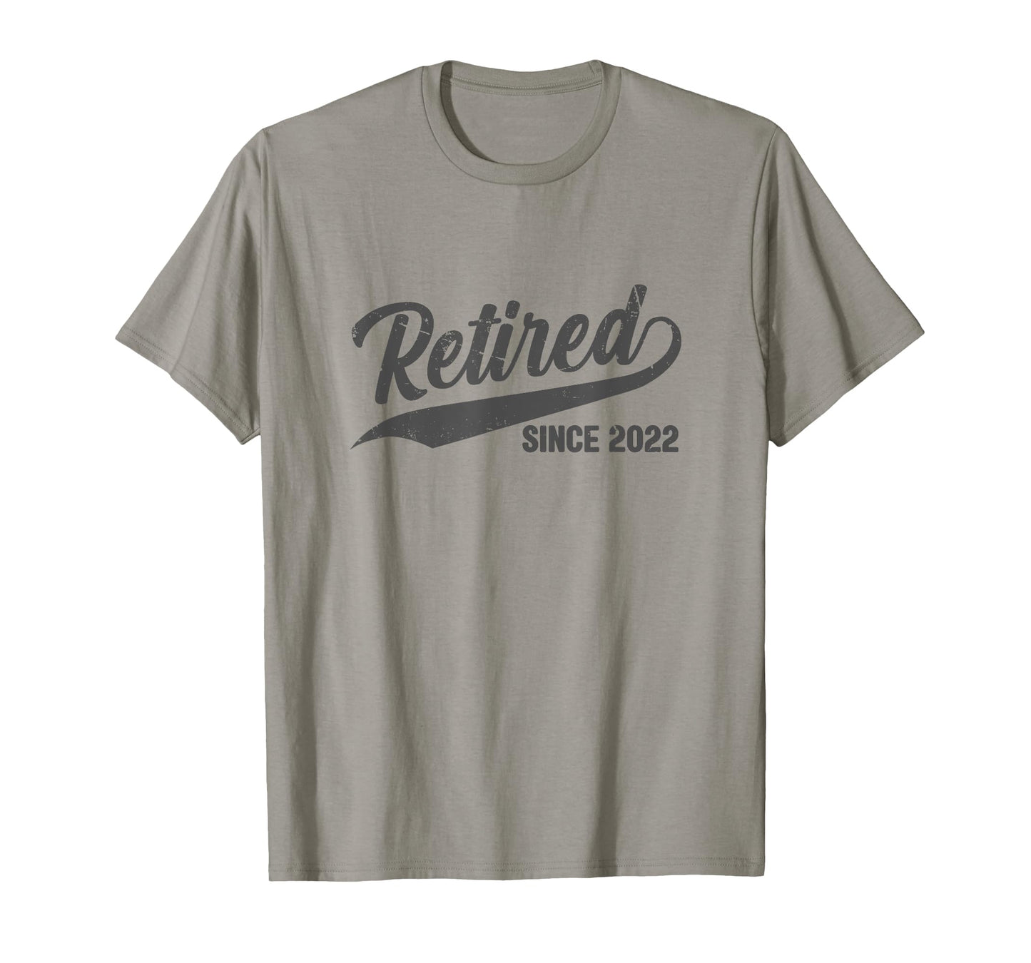 Retired Since 2022 Vintage Funny Retirement Gift Men Women T-Shirt