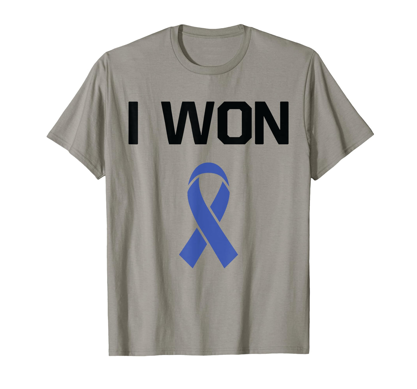 I Won - Fighter Warrior Rectal Cancer Awareness T-Shirt