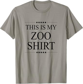 This is My Zoo Shirt Funny Graphic T-Shirt