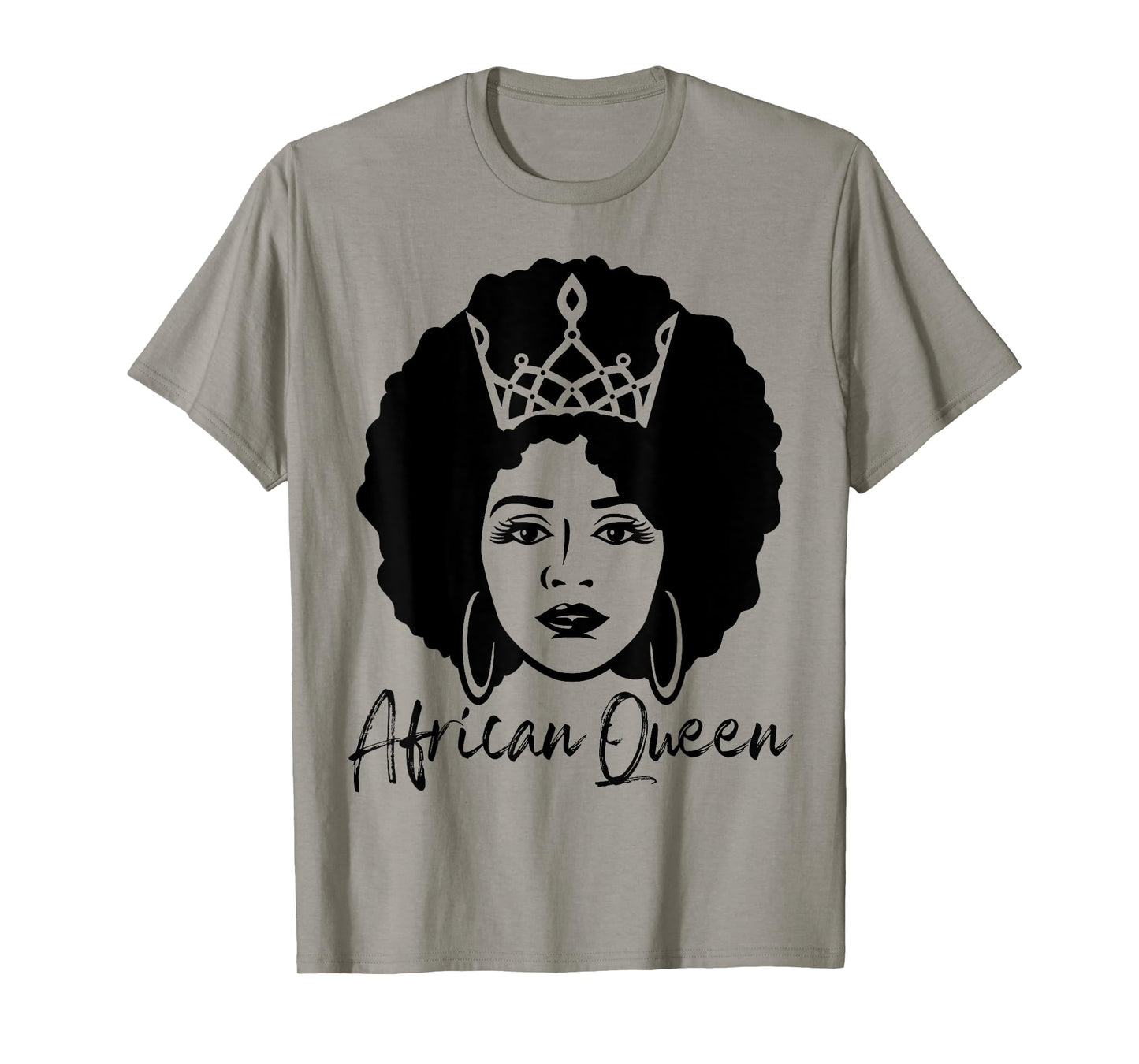 Black History Month African Queen Black Queen Women Girls T-Shirt