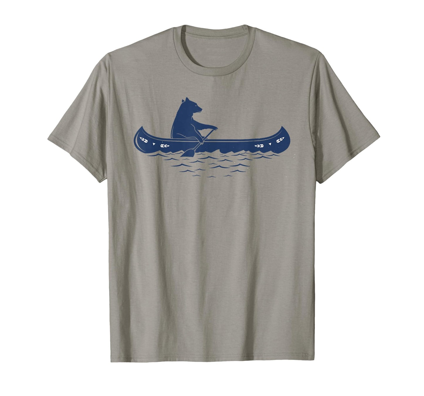 Bear In Canoe Sketch T-Shirt