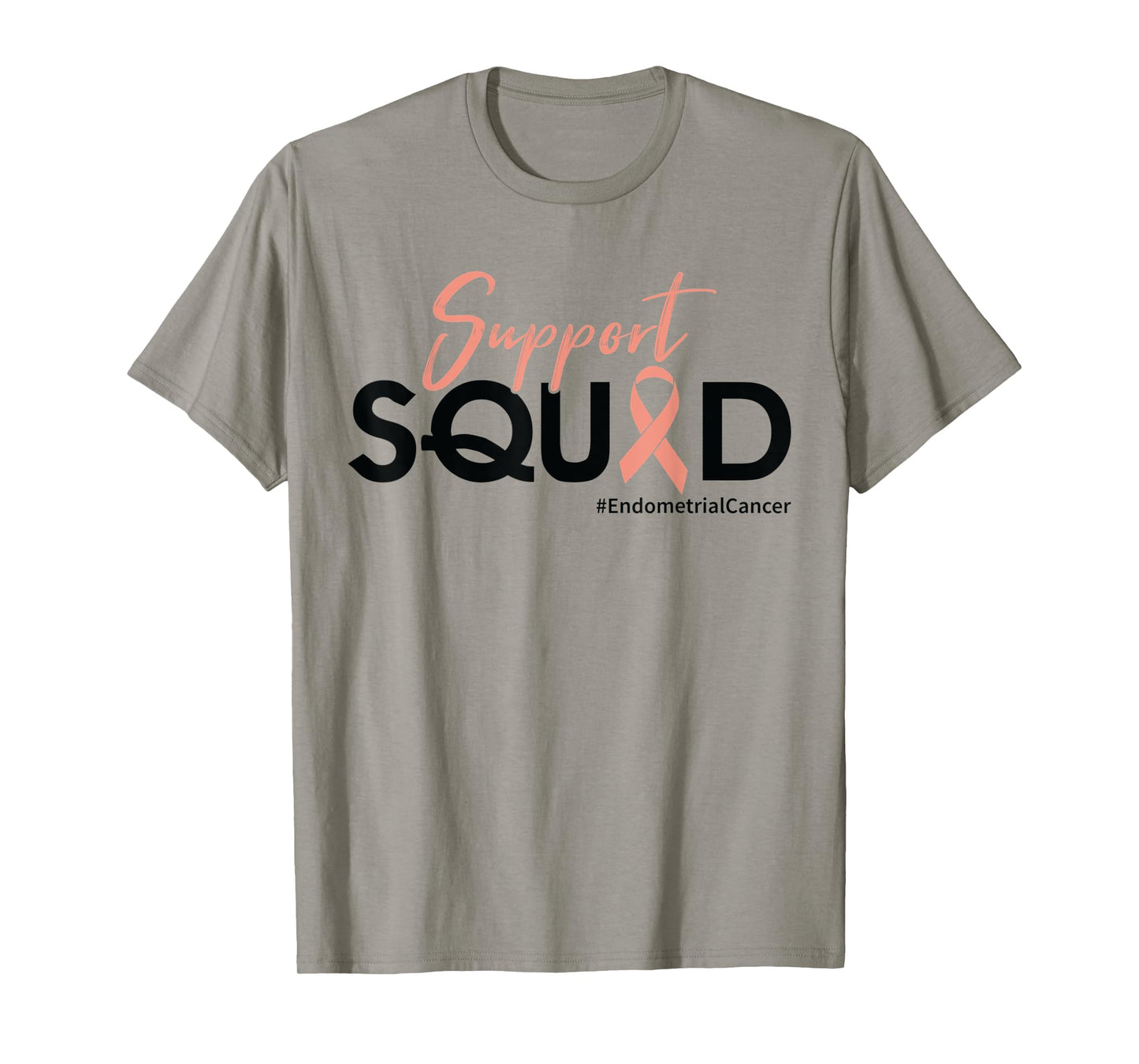 Support Squad - Endometrial Cancer Awareness T-Shirt