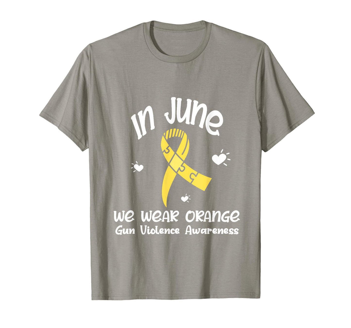 In June We Wear Orange Gun Violence Awareness Day T-Shirt