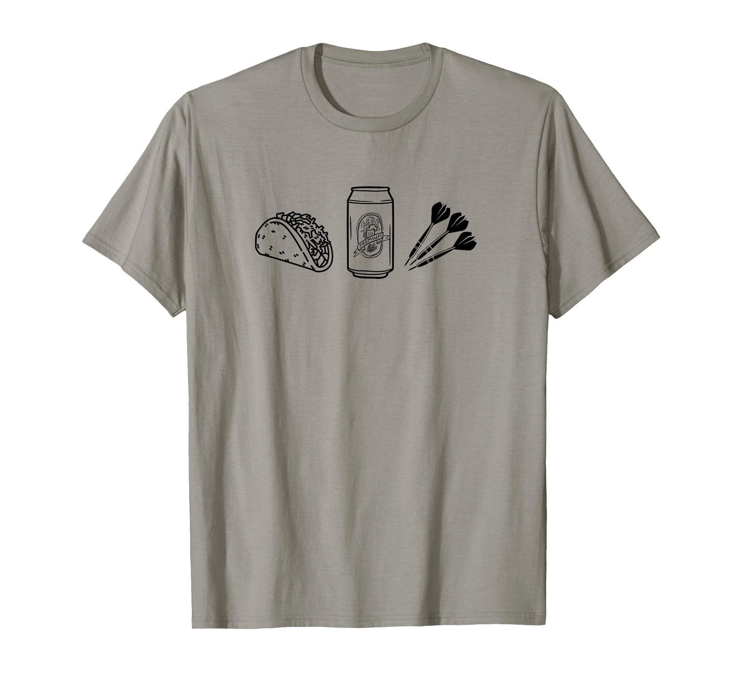 Tacos, Beer, Darts - Things I Love. T-Shirt