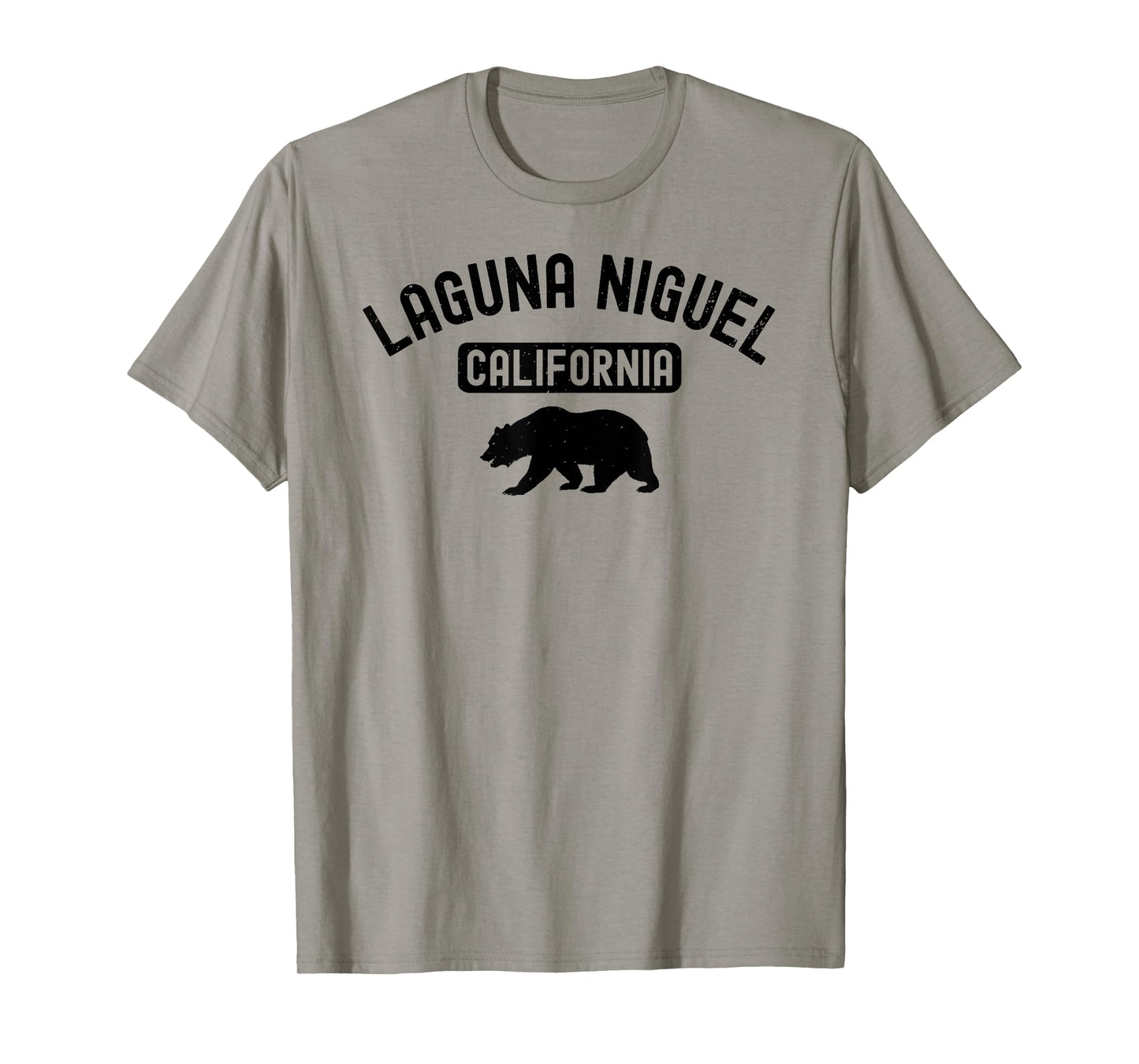 Laguna Niguel California USA Flag Vintage Bear Orange County T-Shirt