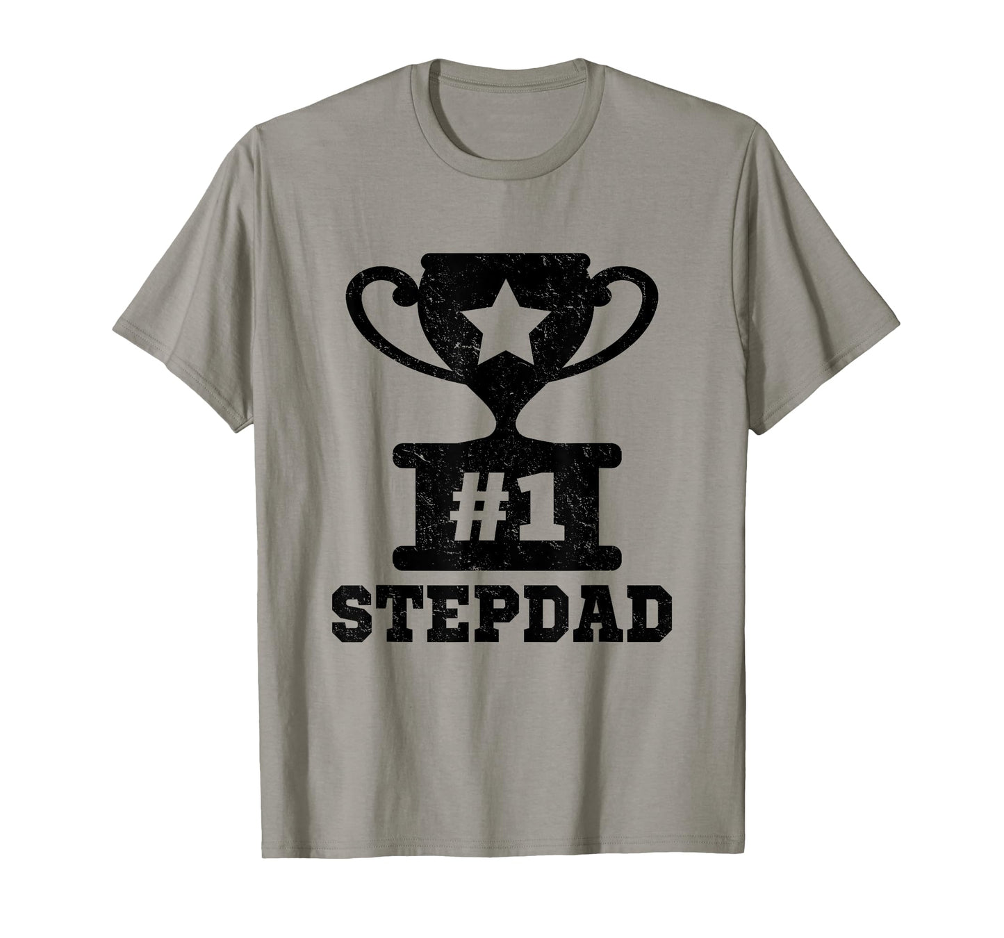 #1 Stepdad Number One Stepdad Stepfather Funny Father's Day T-Shirt