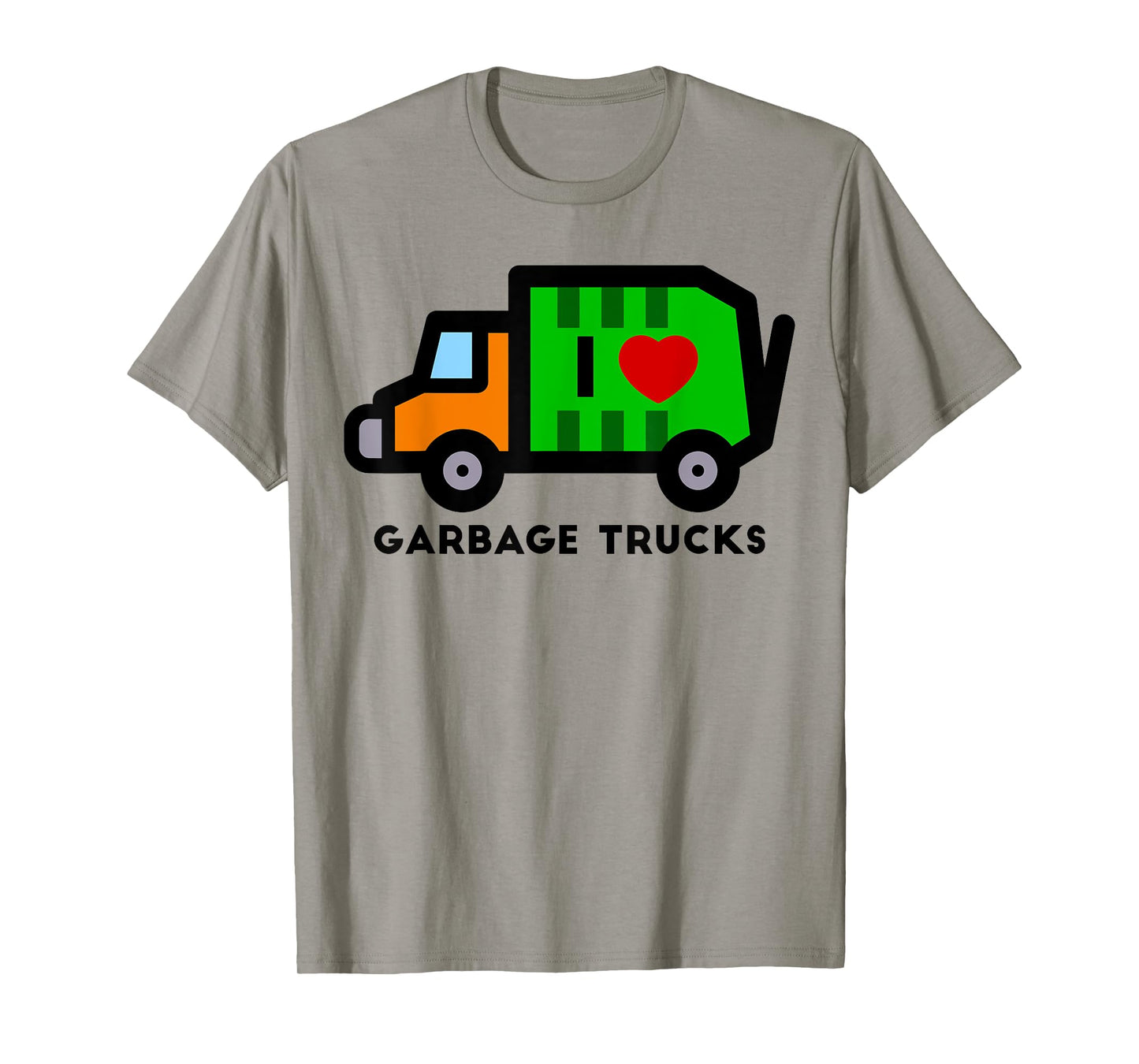 I Love Garbage Trucks Shirt | Cool Little Garbage Lover Gift